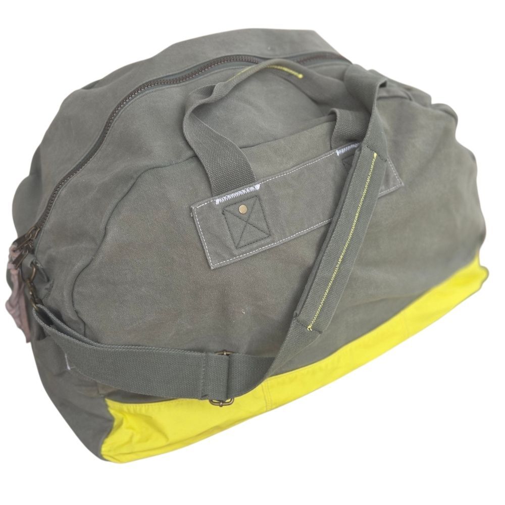 Vintage GAP DUFFEL BAG HUGE Shoulder Strap ODG Army Green Military Grunge - Picture 3 of 16